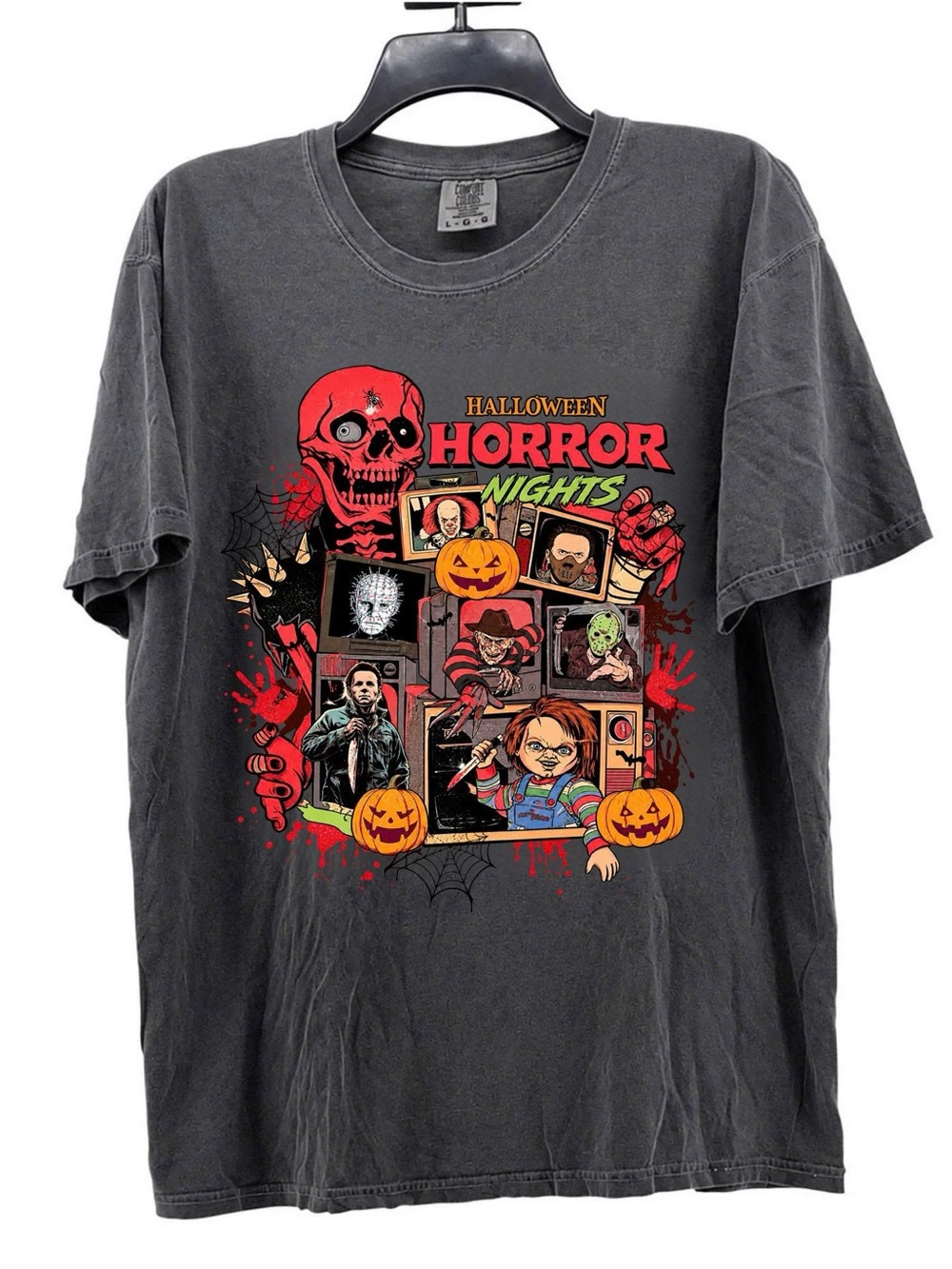 Comfort Colors Pepper Halloween Horror Nights Graphic Tee